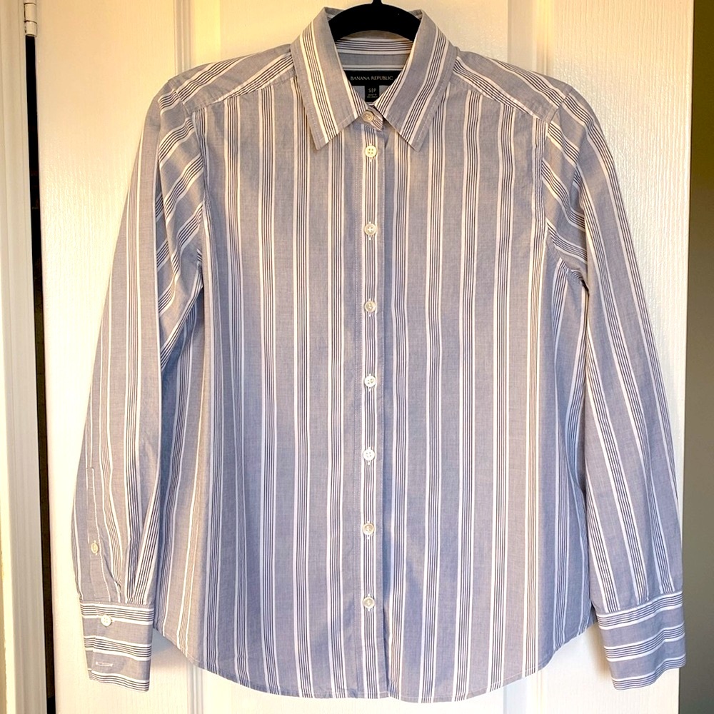 BR striped cotton shirt